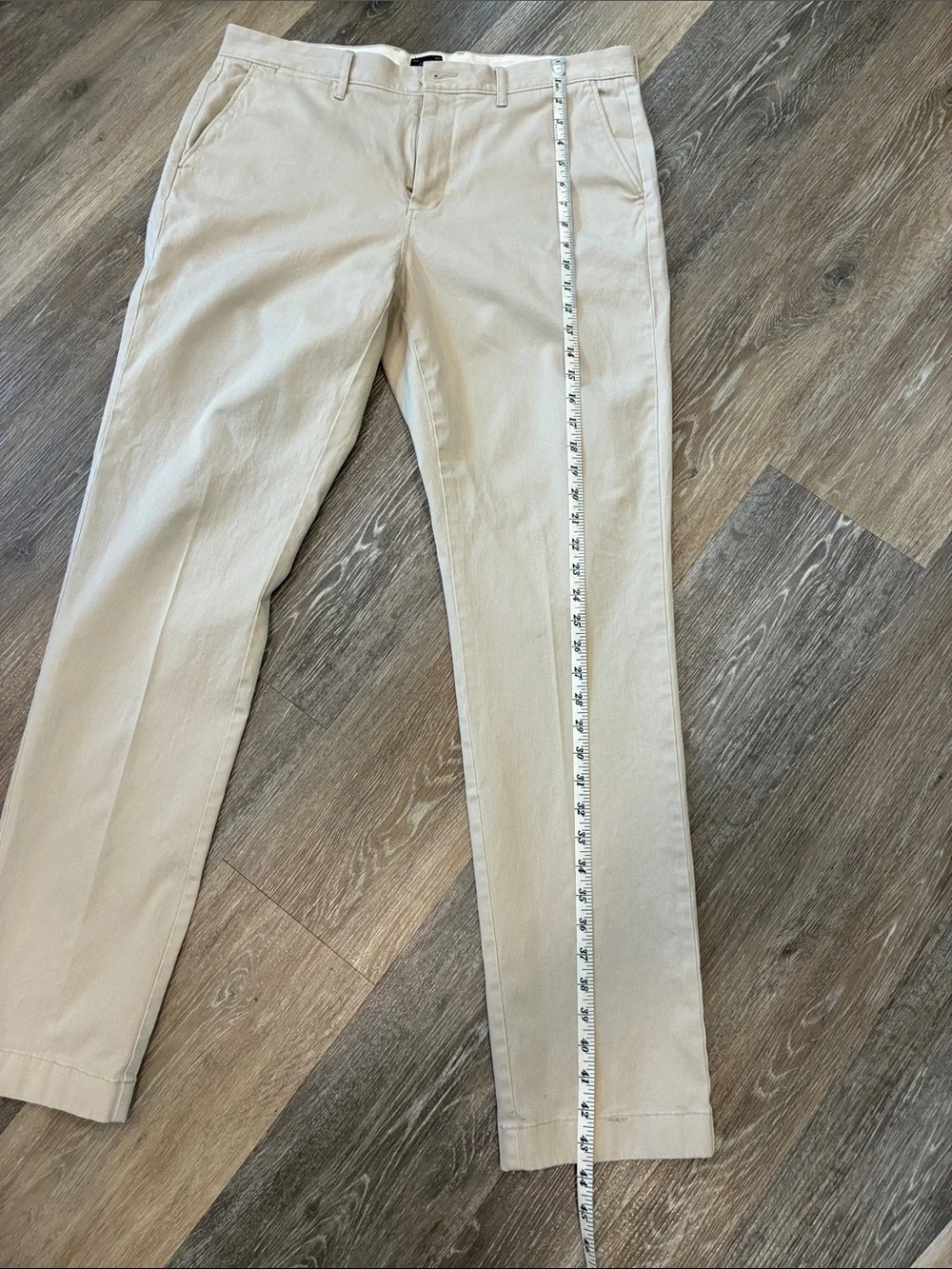 J. Crew Men's Chino Pants in Light Beige